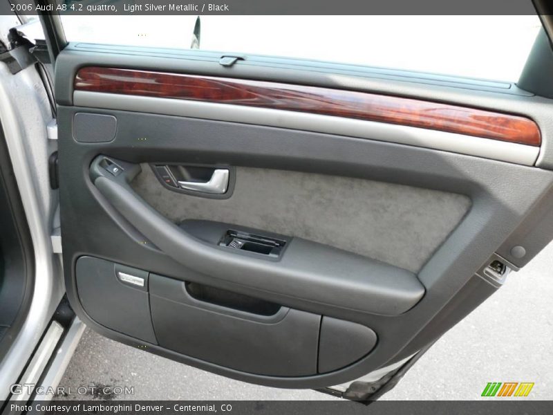 Light Silver Metallic / Black 2006 Audi A8 4.2 quattro