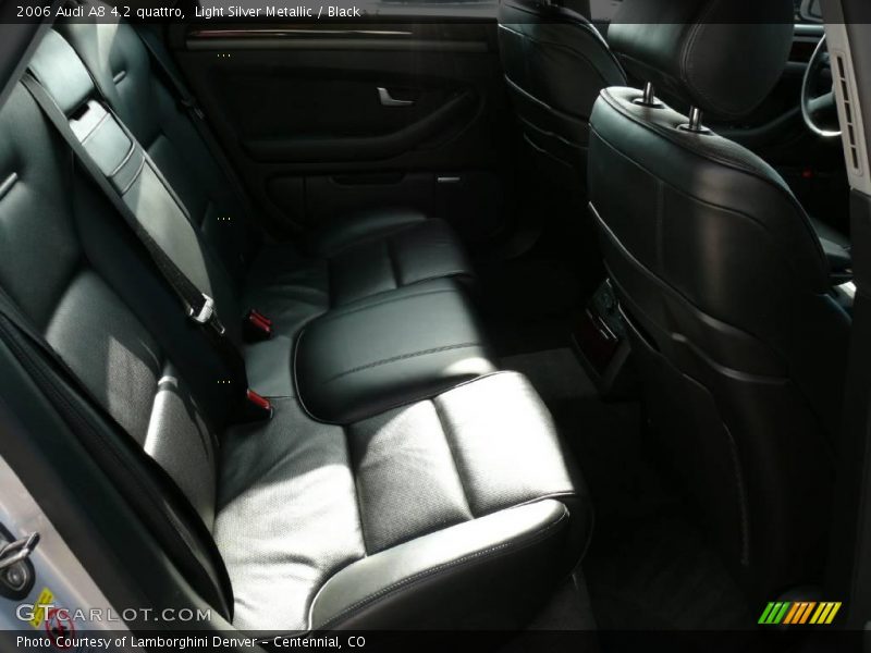 Light Silver Metallic / Black 2006 Audi A8 4.2 quattro