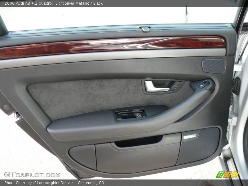Light Silver Metallic / Black 2006 Audi A8 4.2 quattro