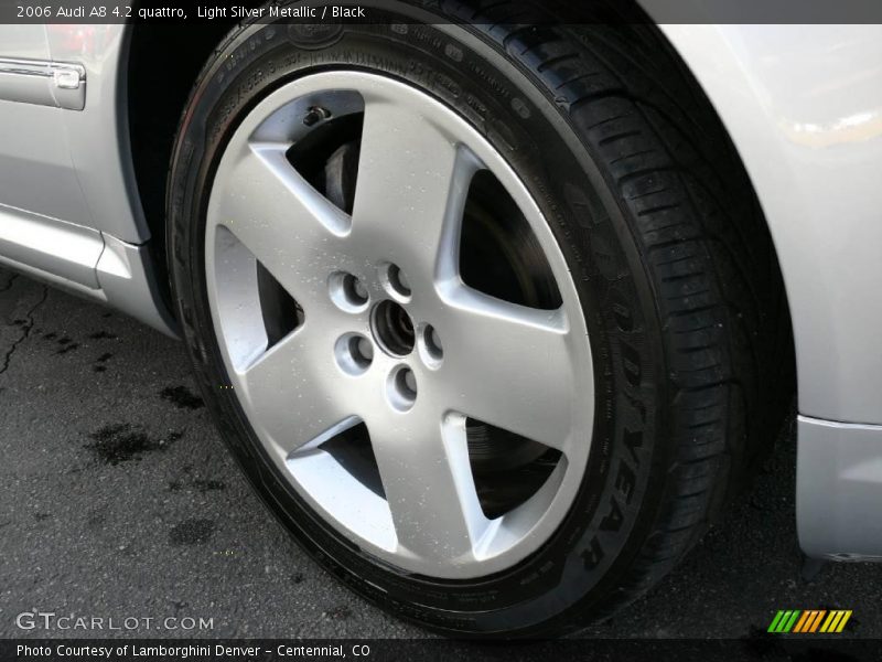 Light Silver Metallic / Black 2006 Audi A8 4.2 quattro