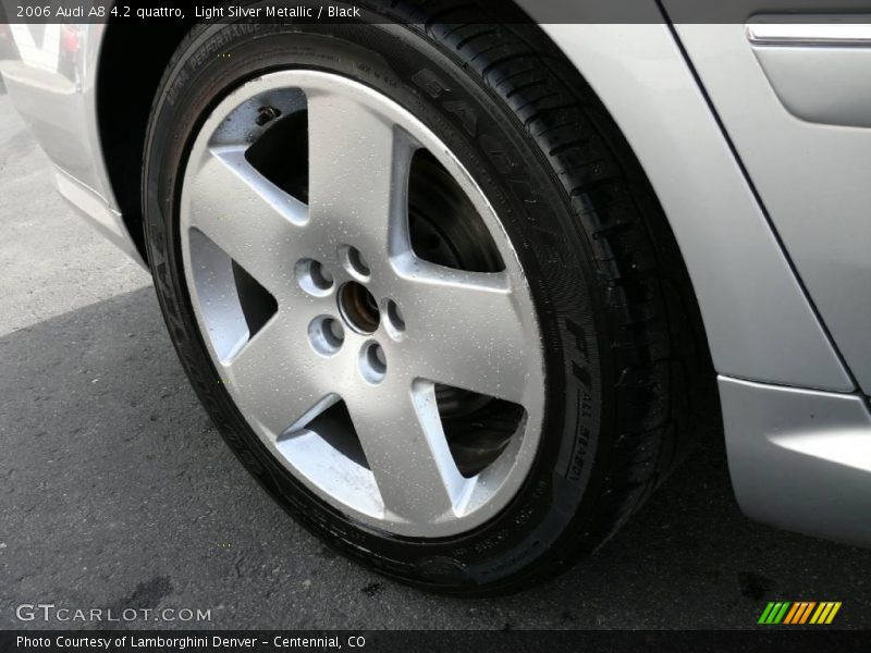 Light Silver Metallic / Black 2006 Audi A8 4.2 quattro