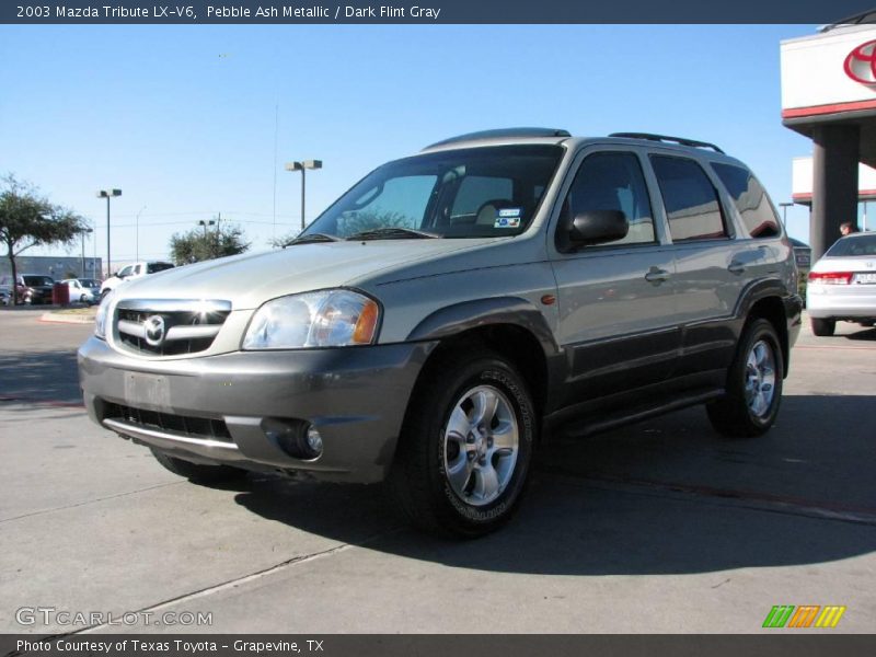 Pebble Ash Metallic / Dark Flint Gray 2003 Mazda Tribute LX-V6