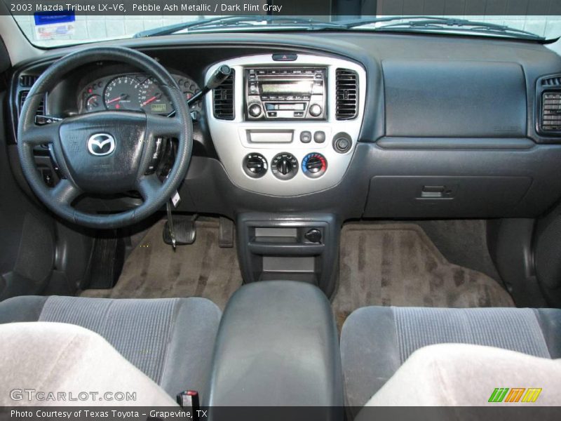Pebble Ash Metallic / Dark Flint Gray 2003 Mazda Tribute LX-V6
