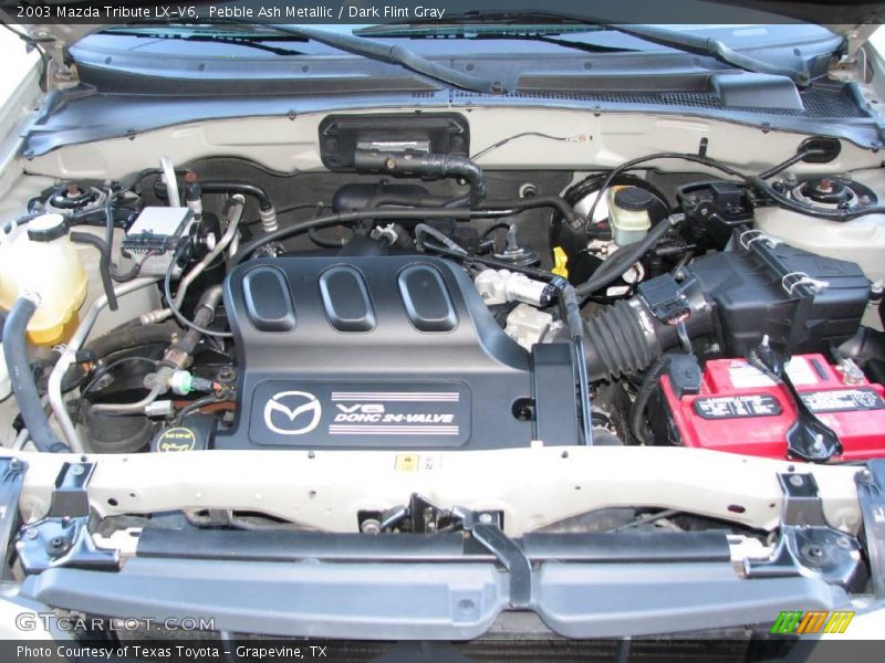 Pebble Ash Metallic / Dark Flint Gray 2003 Mazda Tribute LX-V6