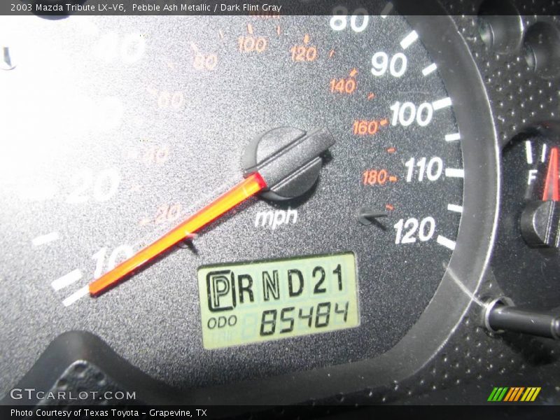 Pebble Ash Metallic / Dark Flint Gray 2003 Mazda Tribute LX-V6
