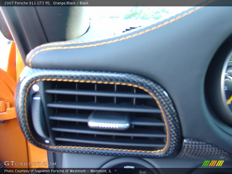 Orange/Black / Black 2007 Porsche 911 GT3 RS