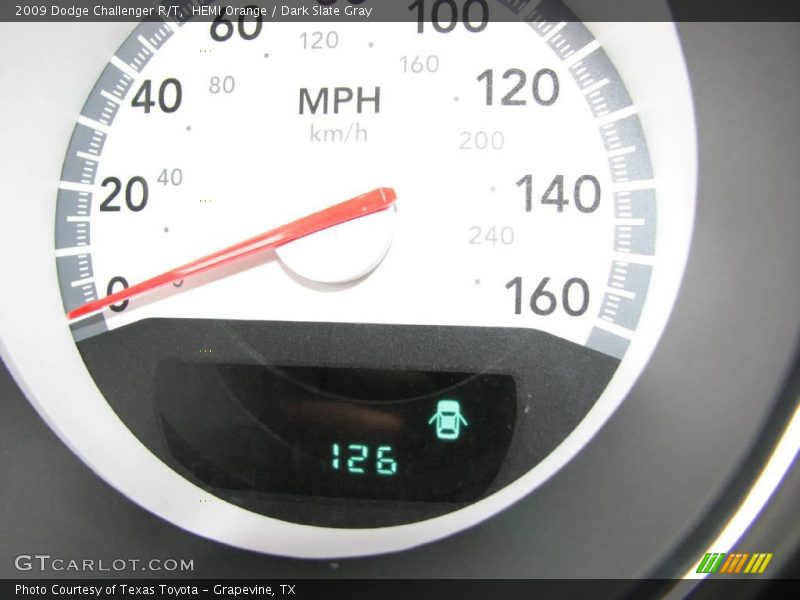 HEMI Orange / Dark Slate Gray 2009 Dodge Challenger R/T
