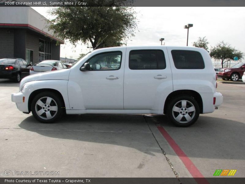 Summit White / Gray 2008 Chevrolet HHR LS