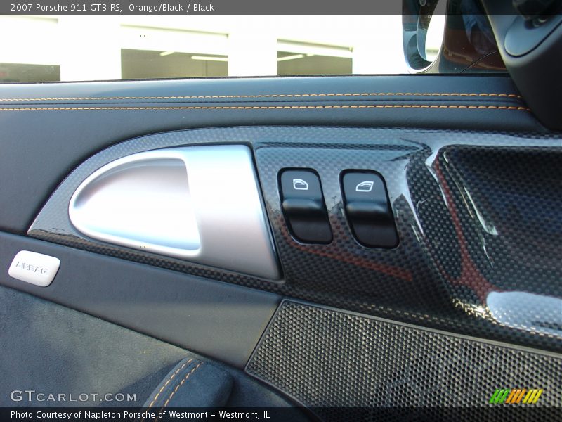 Carbon GT3 RS Door Panel With Window Controls - 2007 Porsche 911 GT3 RS