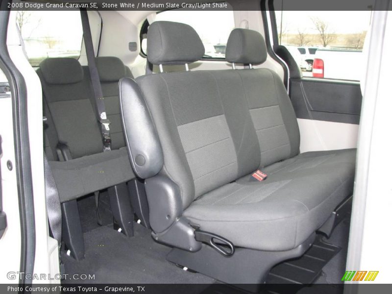 Stone White / Medium Slate Gray/Light Shale 2008 Dodge Grand Caravan SE
