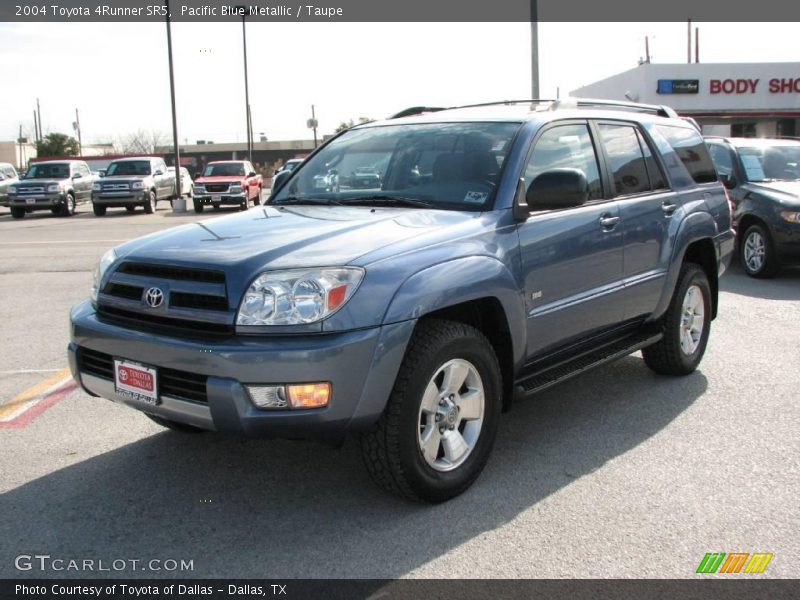 Pacific Blue Metallic / Taupe 2004 Toyota 4Runner SR5