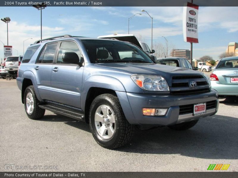 Pacific Blue Metallic / Taupe 2004 Toyota 4Runner SR5