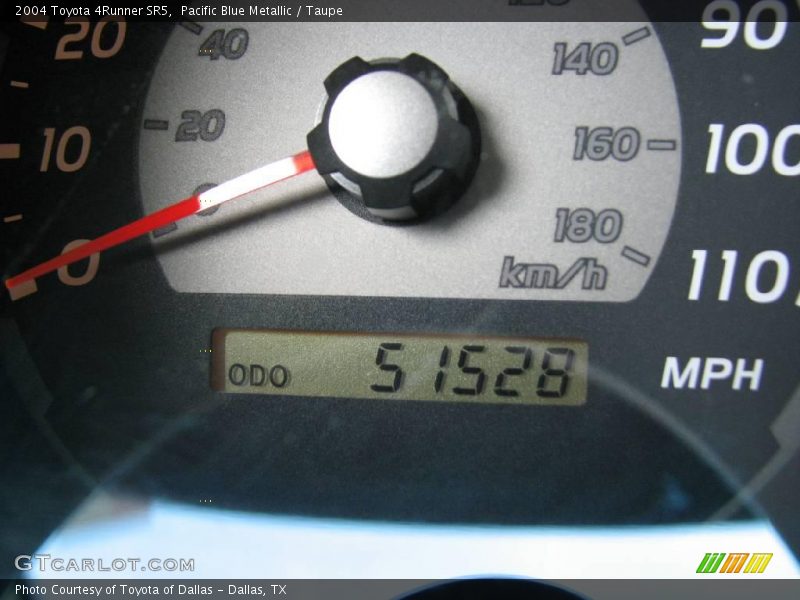 Pacific Blue Metallic / Taupe 2004 Toyota 4Runner SR5