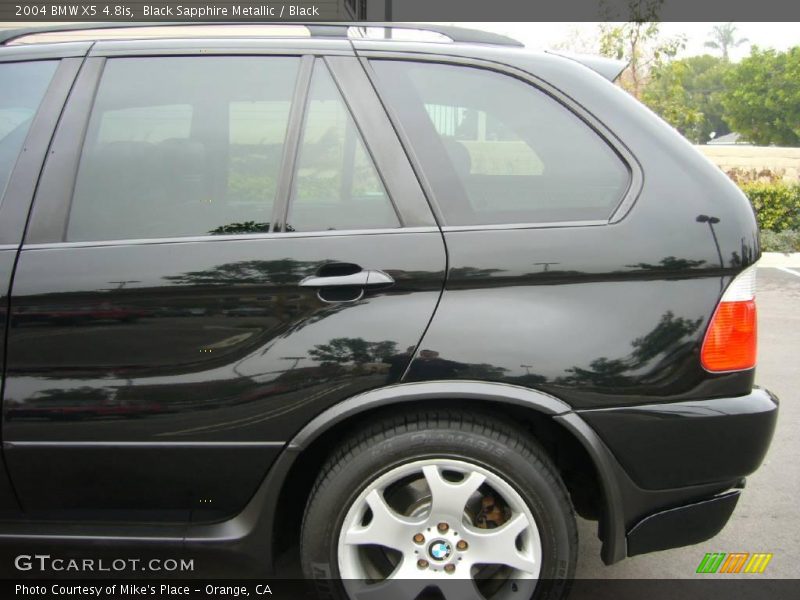 Black Sapphire Metallic / Black 2004 BMW X5 4.8is