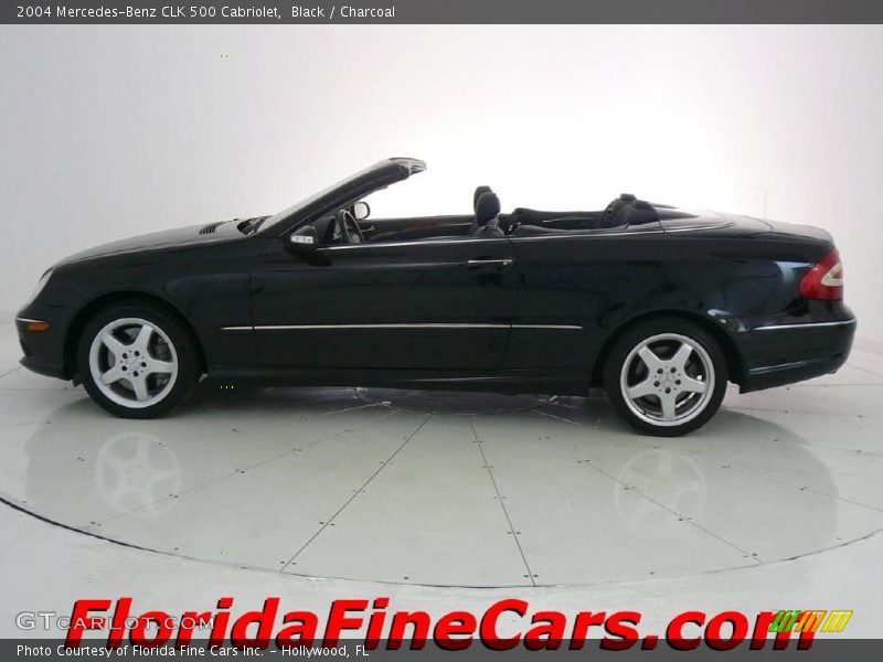 Black / Charcoal 2004 Mercedes-Benz CLK 500 Cabriolet