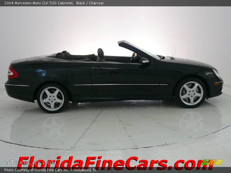 Black / Charcoal 2004 Mercedes-Benz CLK 500 Cabriolet