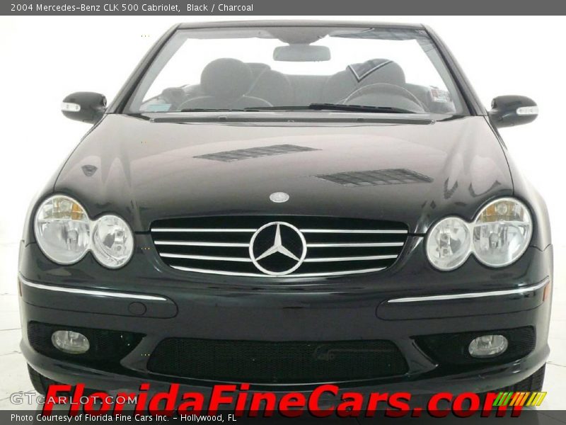 Black / Charcoal 2004 Mercedes-Benz CLK 500 Cabriolet
