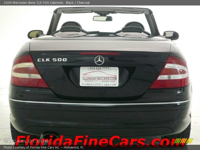 Black / Charcoal 2004 Mercedes-Benz CLK 500 Cabriolet