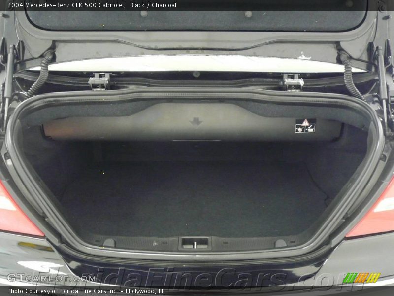 Black / Charcoal 2004 Mercedes-Benz CLK 500 Cabriolet