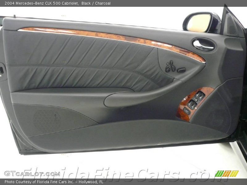 Black / Charcoal 2004 Mercedes-Benz CLK 500 Cabriolet