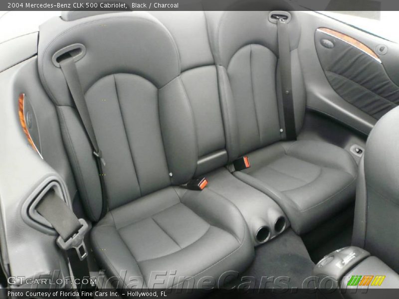 Black / Charcoal 2004 Mercedes-Benz CLK 500 Cabriolet