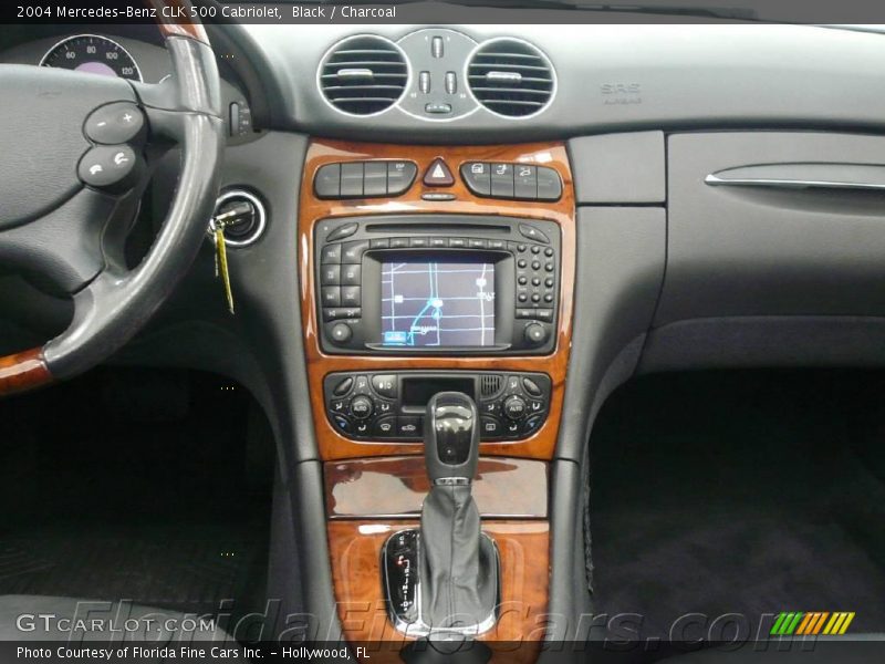 Black / Charcoal 2004 Mercedes-Benz CLK 500 Cabriolet
