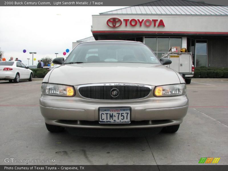 Light Sandrift Metallic / Taupe 2000 Buick Century Custom