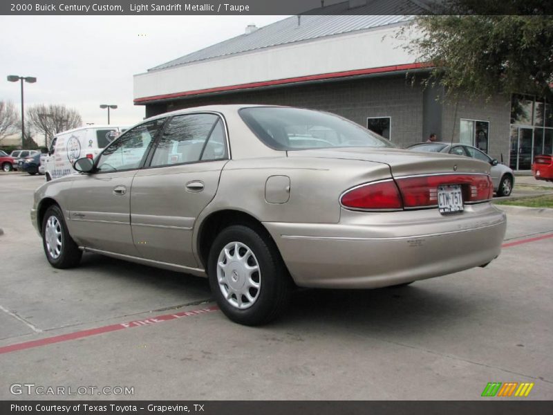 Light Sandrift Metallic / Taupe 2000 Buick Century Custom