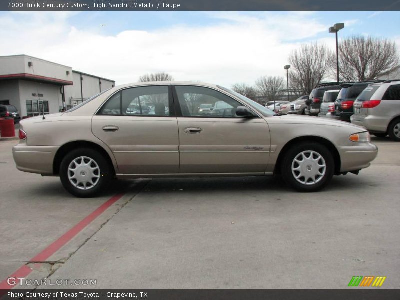 Light Sandrift Metallic / Taupe 2000 Buick Century Custom