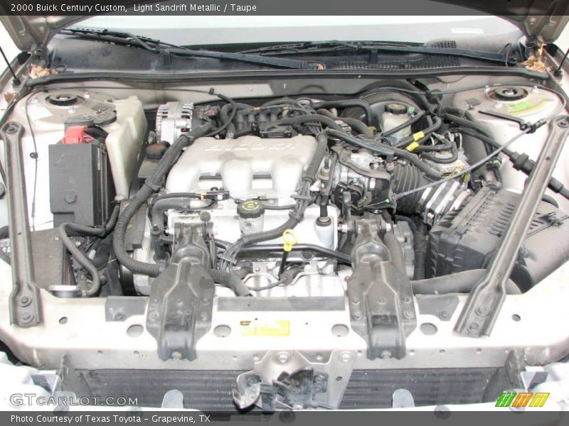 Light Sandrift Metallic / Taupe 2000 Buick Century Custom