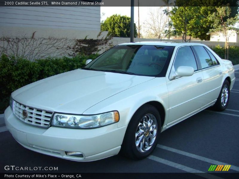 White Diamond / Neutral Shale 2003 Cadillac Seville STS