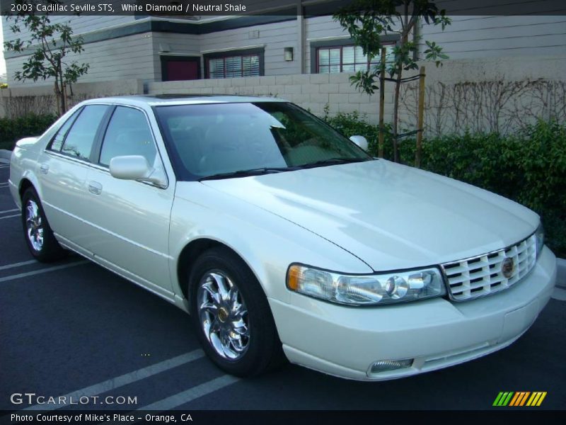 White Diamond / Neutral Shale 2003 Cadillac Seville STS