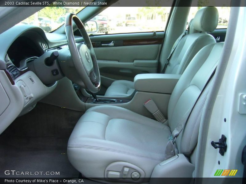 White Diamond / Neutral Shale 2003 Cadillac Seville STS