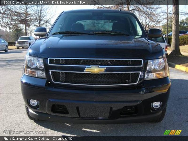 Dark Blue Metallic / Ebony 2008 Chevrolet Avalanche LS 4x4