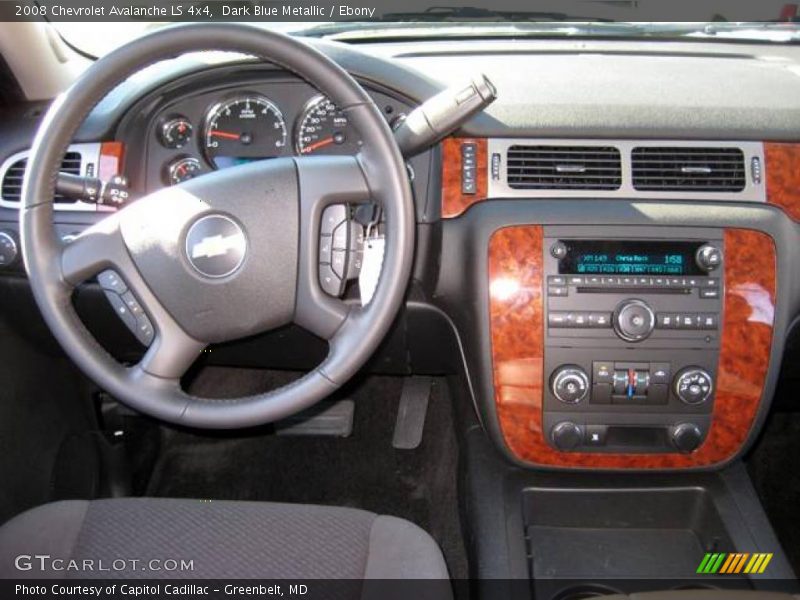 Dark Blue Metallic / Ebony 2008 Chevrolet Avalanche LS 4x4