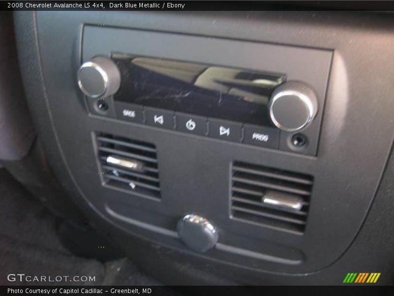 Dark Blue Metallic / Ebony 2008 Chevrolet Avalanche LS 4x4
