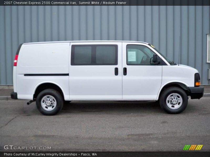 Summit White / Medium Pewter 2007 Chevrolet Express 2500 Commercial Van