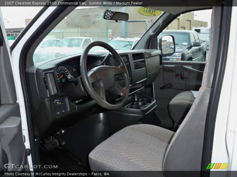 Summit White / Medium Pewter 2007 Chevrolet Express 2500 Commercial Van