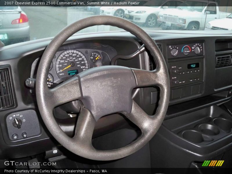 Summit White / Medium Pewter 2007 Chevrolet Express 2500 Commercial Van