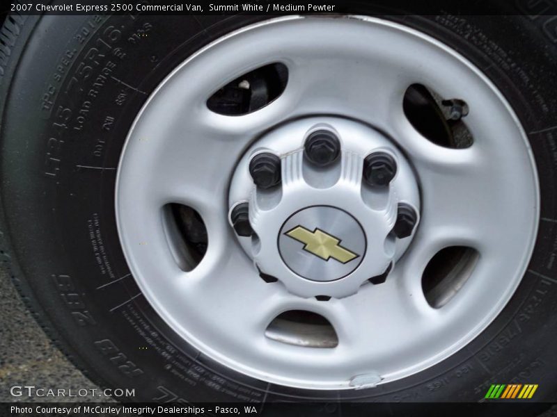 Summit White / Medium Pewter 2007 Chevrolet Express 2500 Commercial Van