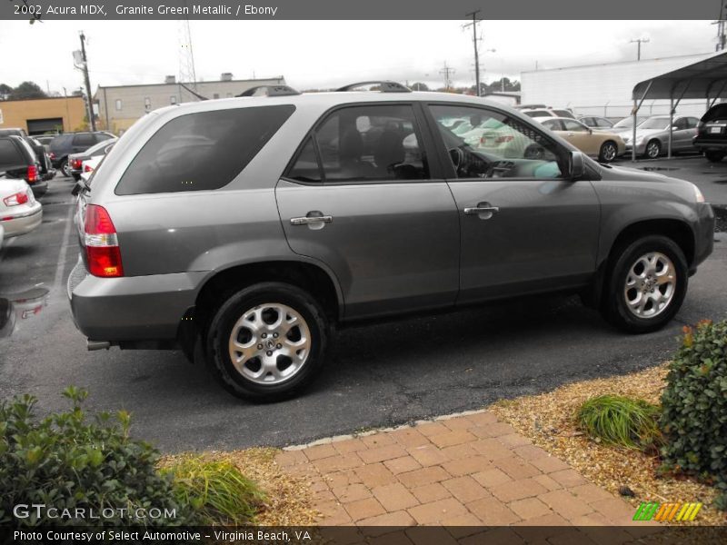 Granite Green Metallic / Ebony 2002 Acura MDX