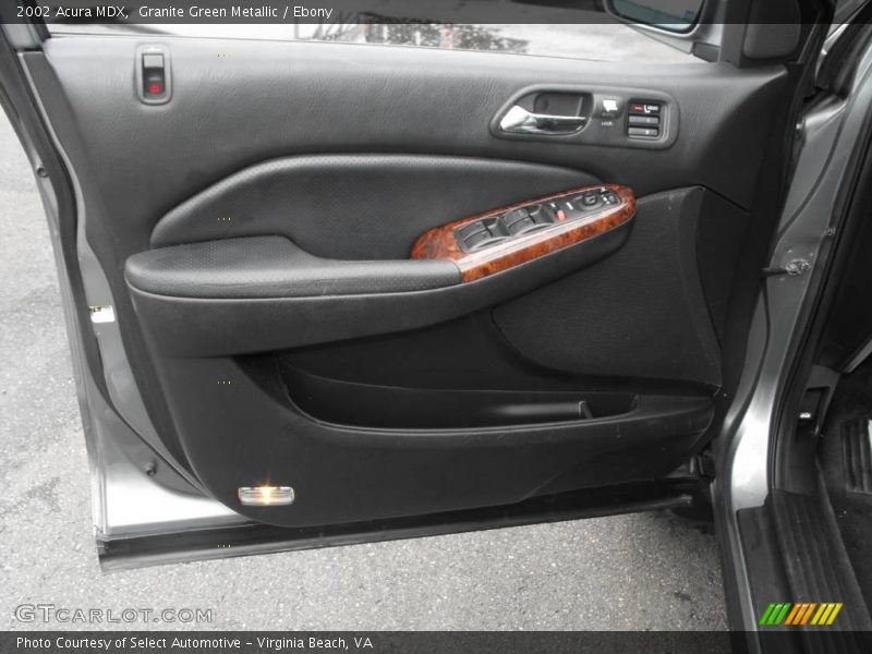 Granite Green Metallic / Ebony 2002 Acura MDX