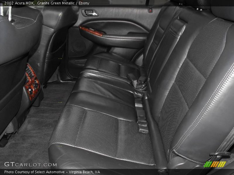 Granite Green Metallic / Ebony 2002 Acura MDX