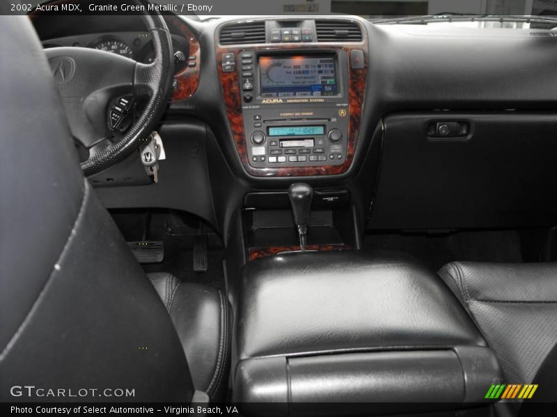 Granite Green Metallic / Ebony 2002 Acura MDX