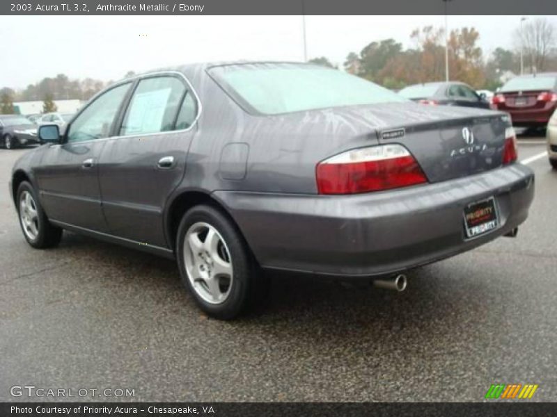 Anthracite Metallic / Ebony 2003 Acura TL 3.2