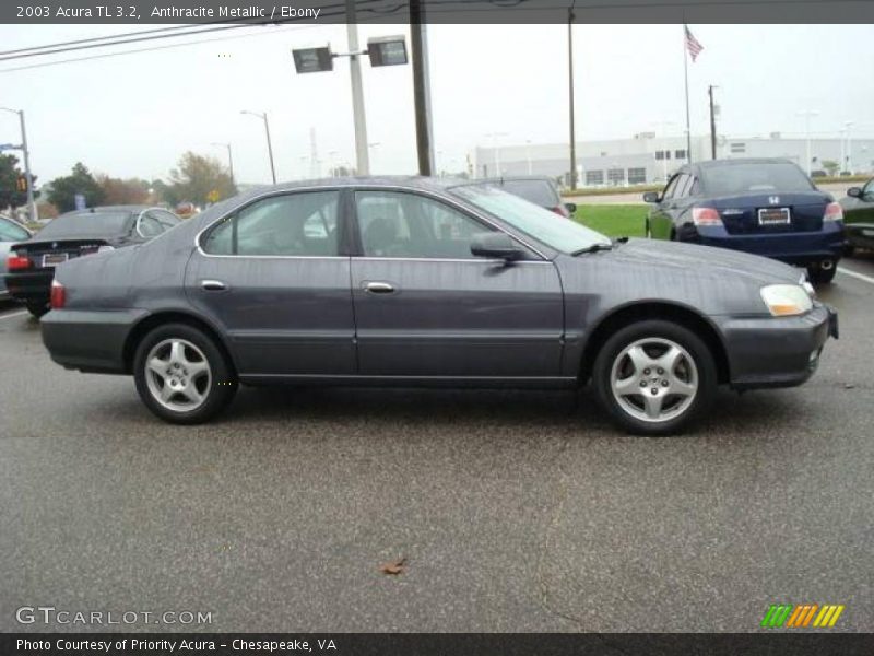Anthracite Metallic / Ebony 2003 Acura TL 3.2