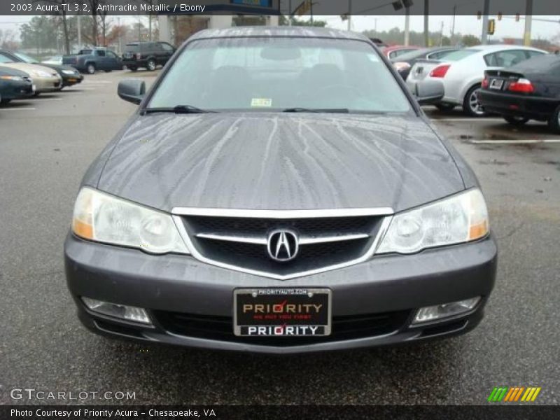 Anthracite Metallic / Ebony 2003 Acura TL 3.2