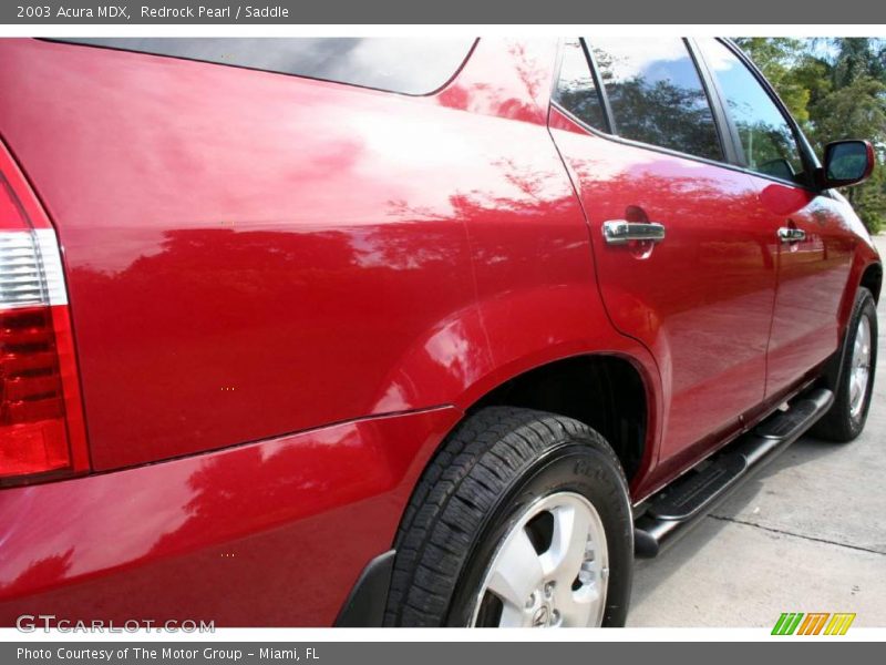 Redrock Pearl / Saddle 2003 Acura MDX