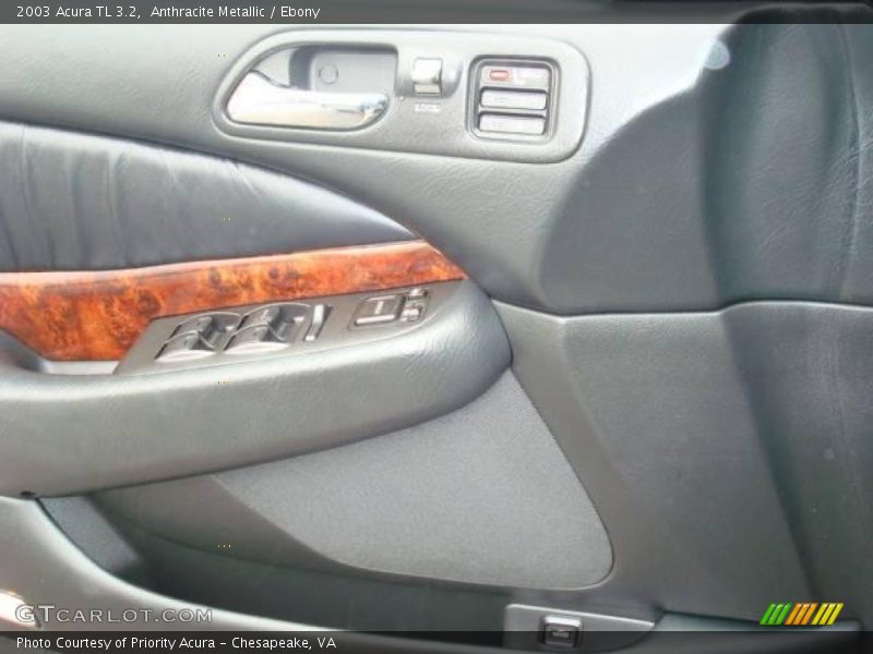 Anthracite Metallic / Ebony 2003 Acura TL 3.2
