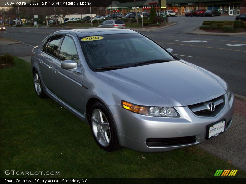 Satin Silver Metallic / Ebony 2004 Acura TL 3.2